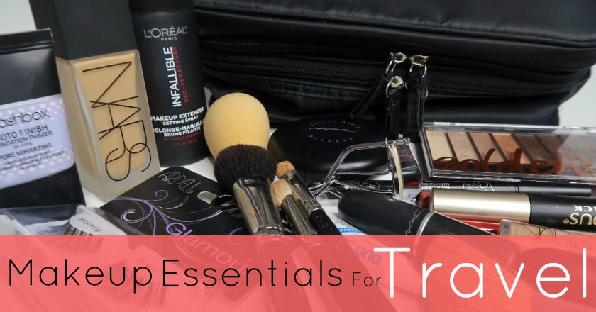 makeup essentials for travel
