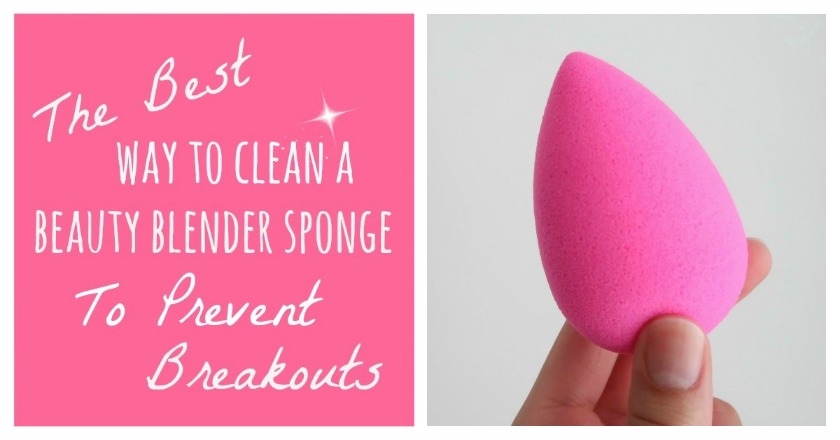 clean a beauty blender sponge