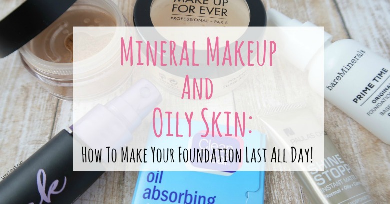 Mineral makeup and oily skin