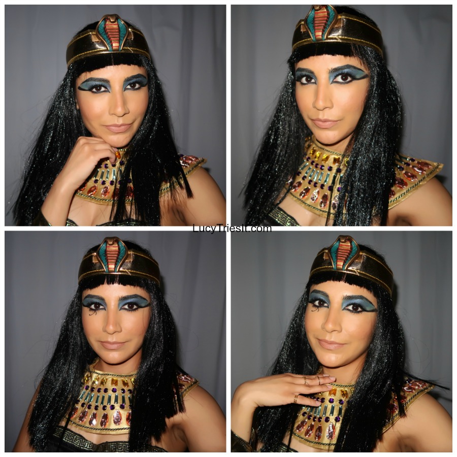 Cleopatra Makeup For Halloween With Tips For Oily Skin