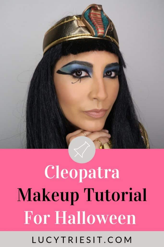 I love Halloween! I start looking at costume and makeup ideas months before. This year I decided to be Cleopatra. The Egyptian style eyeliner always intimidated me, until I actually tried it! And now you can try it too! I’m gonna share how to achieve the Cleopatra makeup look in this easy to follow tutorial. You’re gonna feel like an Egyptian goddess! Great for beginners - no experience required! #Halloween #cleopatra #makeup #egyptian #egyptiangoddess #makeuptutorial #cleopatraeyeliner