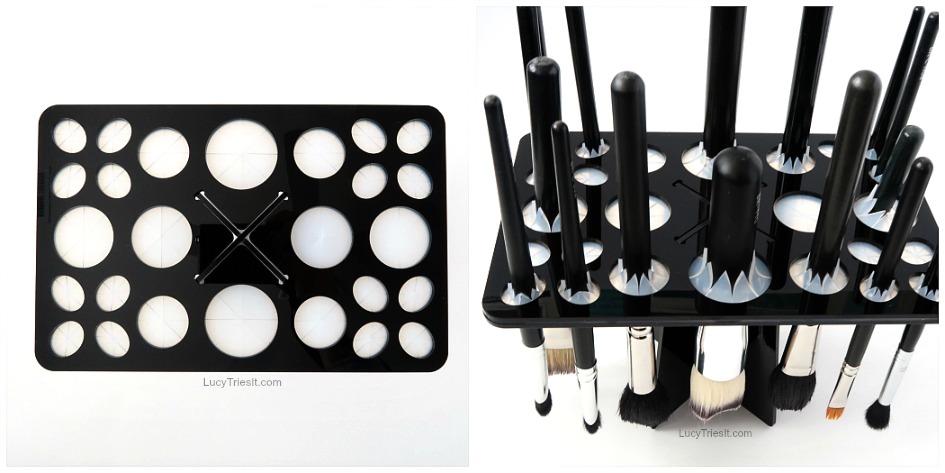 makeup brush drying rack