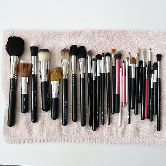 how long does it take for makeup brushes to dry