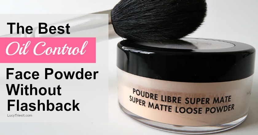the best oil control face powder without flashback