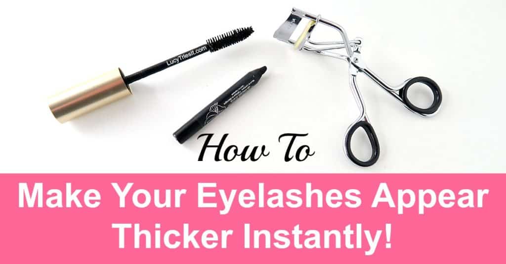 Make your eyelashes look thicker