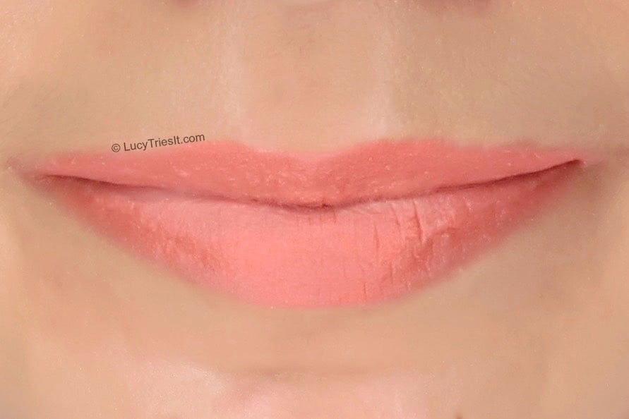 easy way to mattify lipstick