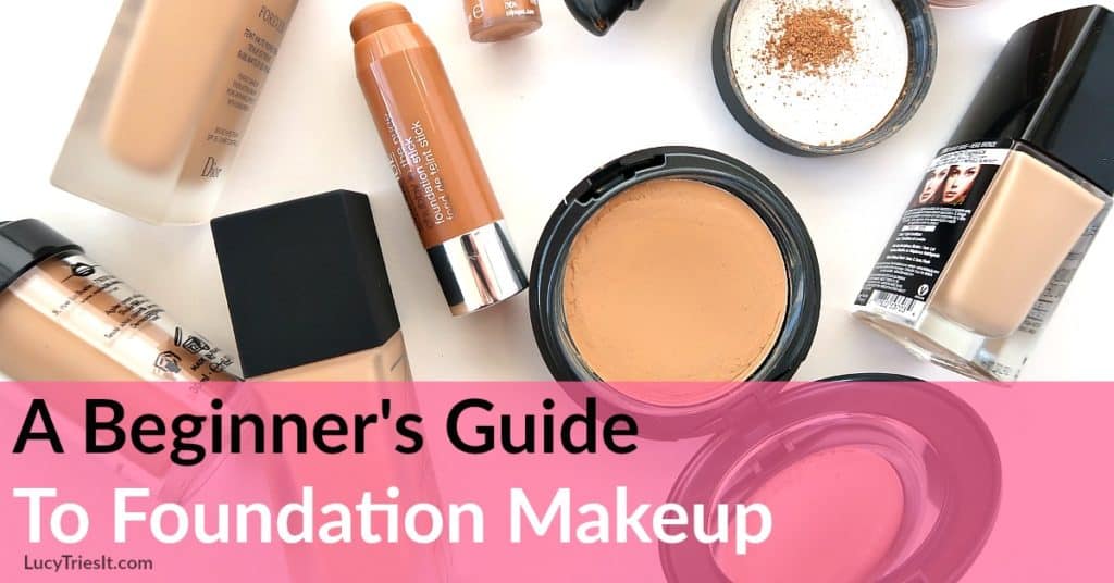 different types of foundation makeup
