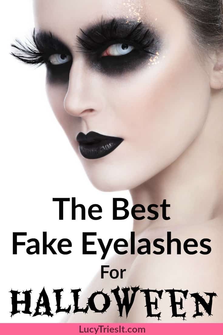 Ready to take your Halloween makeup to the next level? You can do that by applying some fun Halloween fake eyelashes! They're sure to complete your look!