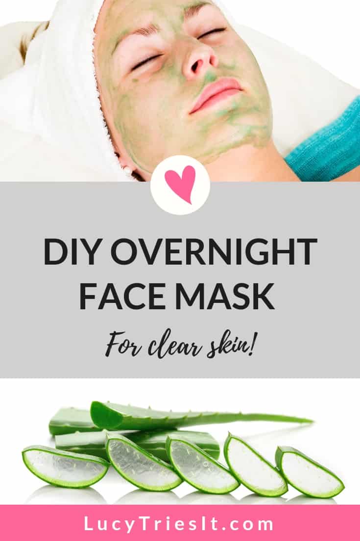I love adding an overnight beauty treatment to my skincare routine. It’s really great when you can wear a face mask at night to help beautify your skin while you sleep. This particular DIY mask is great if you have acne, or you just want to wake up with a radiant glow in the morning. The best part is, it literally just requires one main ingredient! Seriously, this is one of the best beauty tips you’ll receive this year! #facemask #overnightbeauty
