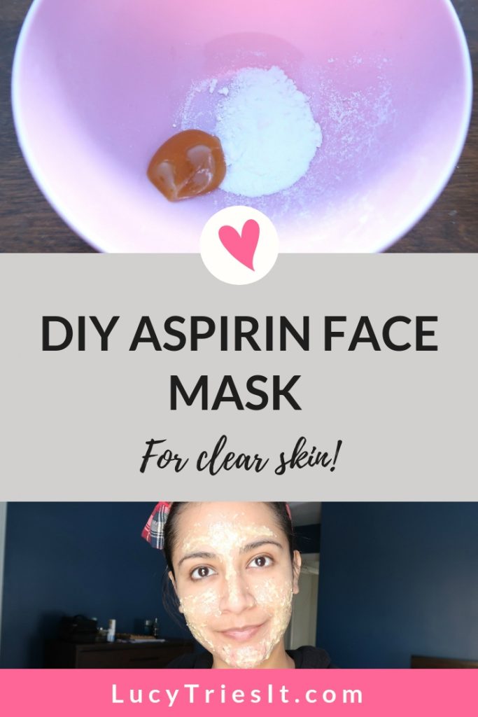 Out of all the uses for aspirin, I bet you didn’t think you could add acne treatment to the list! That’s right! Aspirin can be used as a very effective DIY acne face mask to bring down inflammation and and exfoliate the skin. Click to learn more about its benefits and how you can make your own aspirin face mask for acne! #acne #DIYfacemask